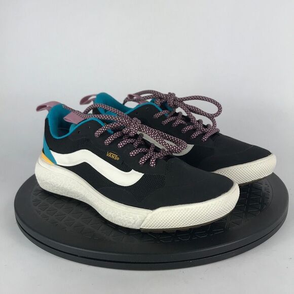 Vans Ultrarange Ultra Cush Black/Blue Athletic Shoes Women’s Size 5.5 - Picture 3 of 12